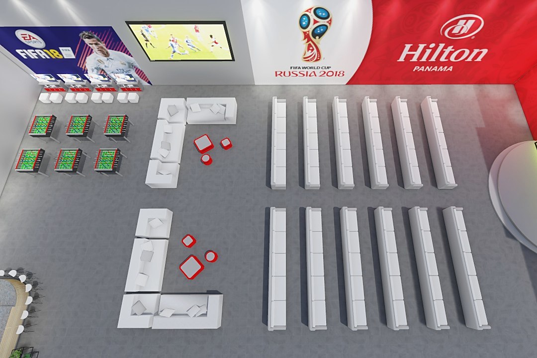Cinema-Style Sports Lounge