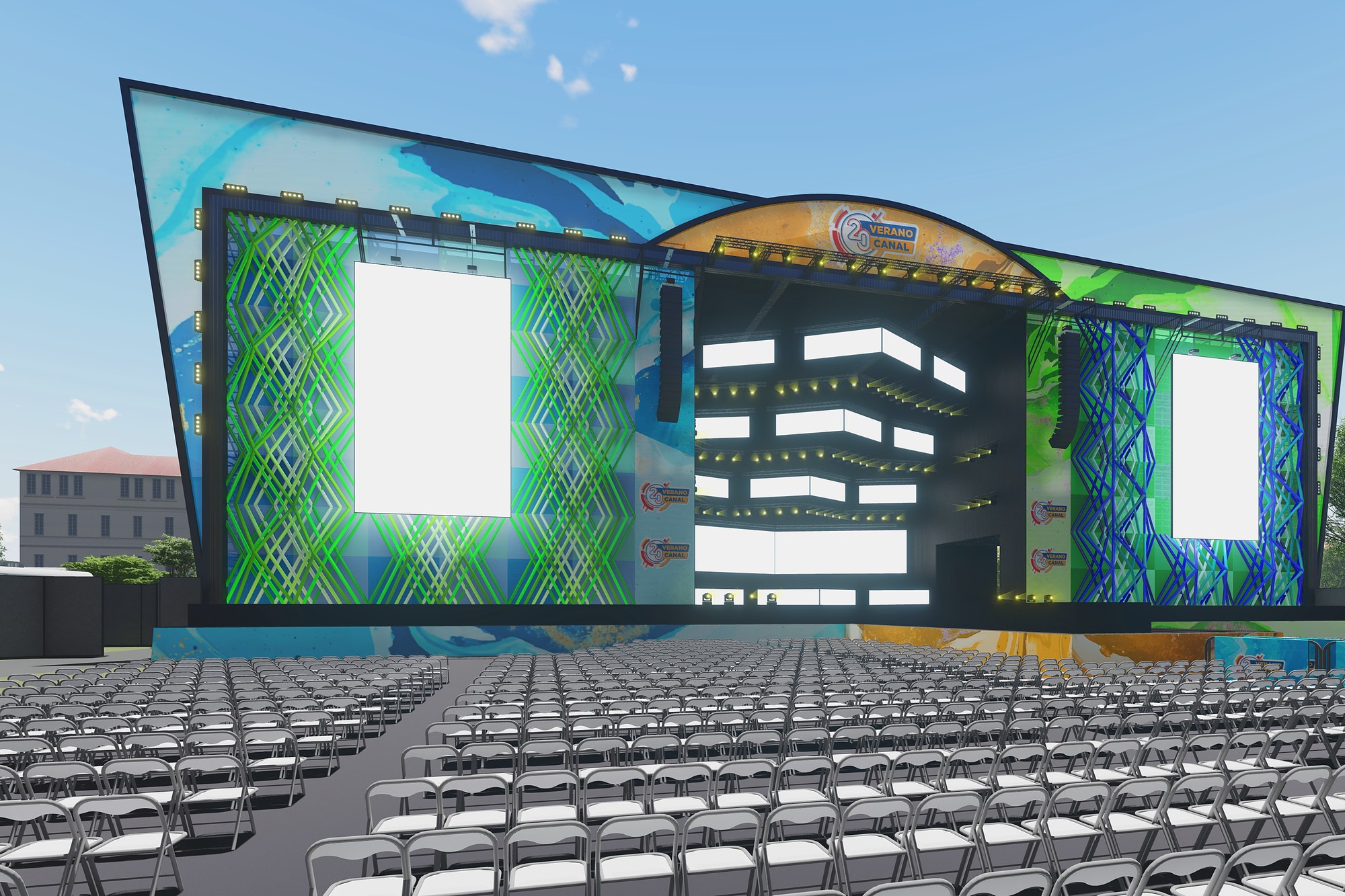 Music Event Stage