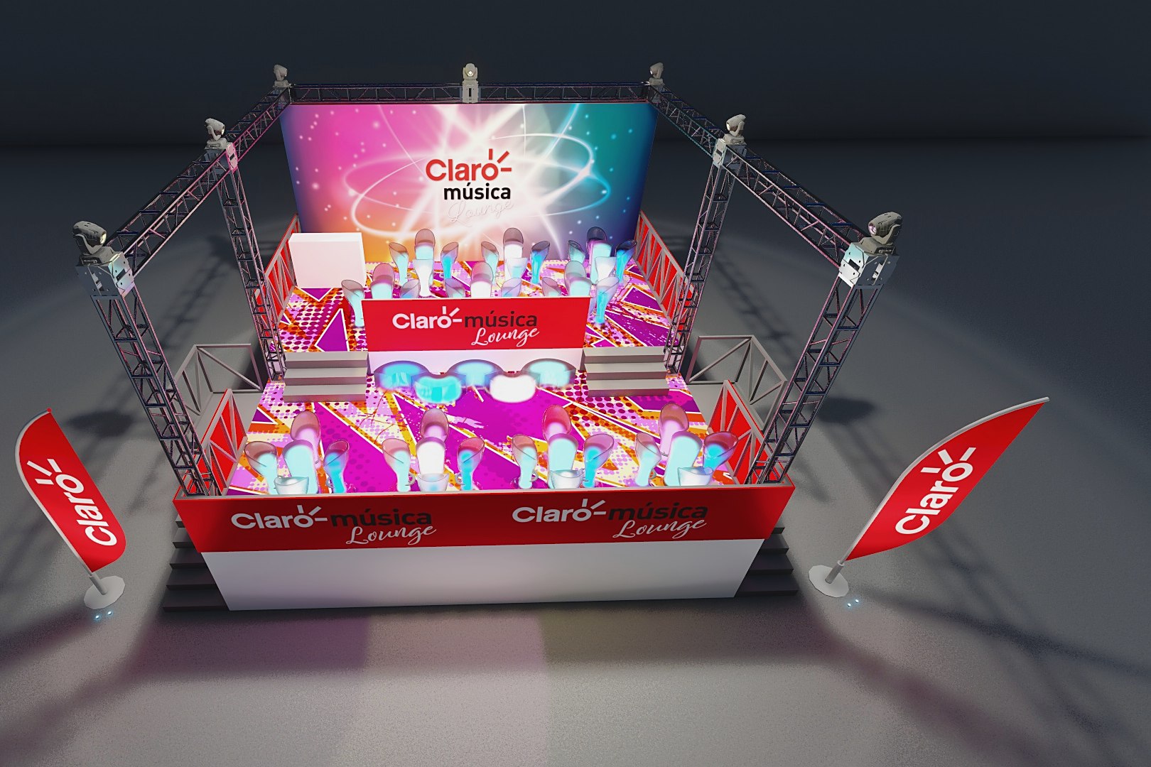 VIP Concert Stage Area